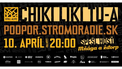 Chiki liki tu-a odohrajú online koncert na pomoc klubu Stromoradie