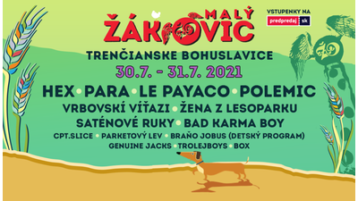 Žákovic Open bude aj tento rok v malom. Vystúpia Para, Hex, Polemic či Le Payaco