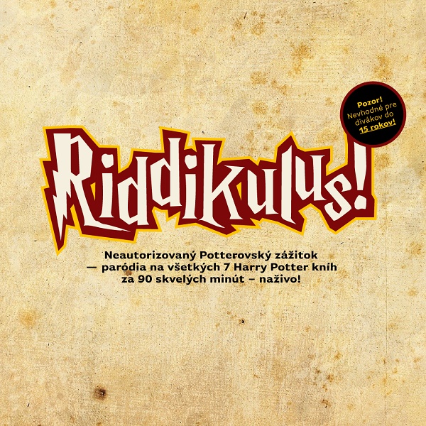Riddikulus! | 26. 9. o 19:00 | Ružomberok - ZRUŠENÉ