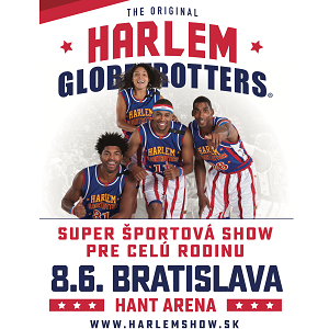 HARLEM GLOBETROTTERS - BRATISLAVA - ZRUŠENÉ
