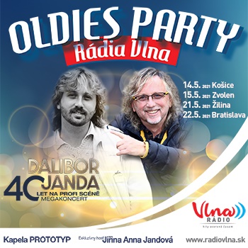 OLDIES PÁRTY Rádia Vlna - Bratislava - ZRUŠENÉ
