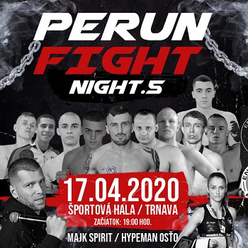 PERUN FIGHT NIGHT 5 - ZRUŠENÉ