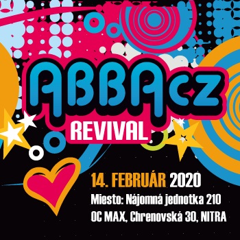 ABBA CZ na Valentína v Nitre - ZRUŠENÉ