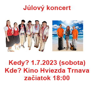 Júlový koncert - Trnava - ZRUŠENÉ
