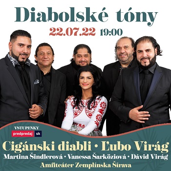 Diabolské tóny – Cigánski diabli, Ľubo Virág a hostia - ZRUŠENÉ