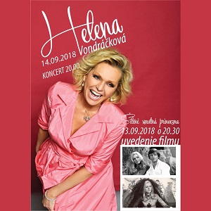 Koncert Heleny Vondráčkovej - ZRUŠENÉ