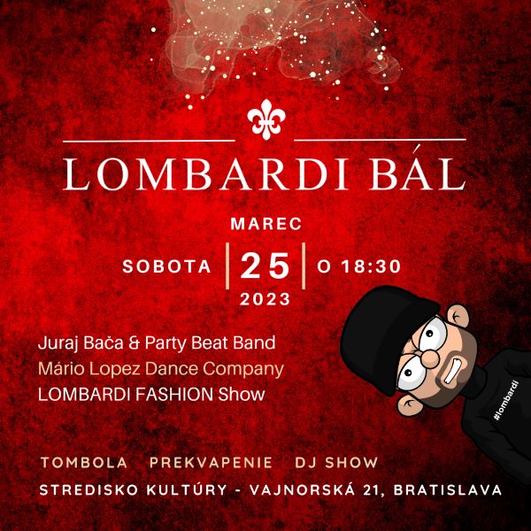 LOMBARDI BÁL - ZRUŠENÉ