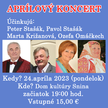 Aprílový koncert | Snina
