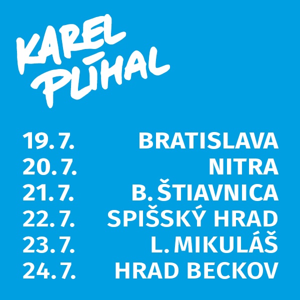 KAREL PLÍHAL – koncertné turné - Liptovský Mikuláš - ZRUŠENÉ