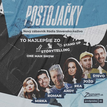 POSTOJAČKY - STAND UP Andy Kraus a jeho hostia | Nové Zámky - ZRUŠENÉ